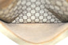 Authentic GUCCI Web Sherry Line GG Plus Tote Bag PVC Leather Brown K4270