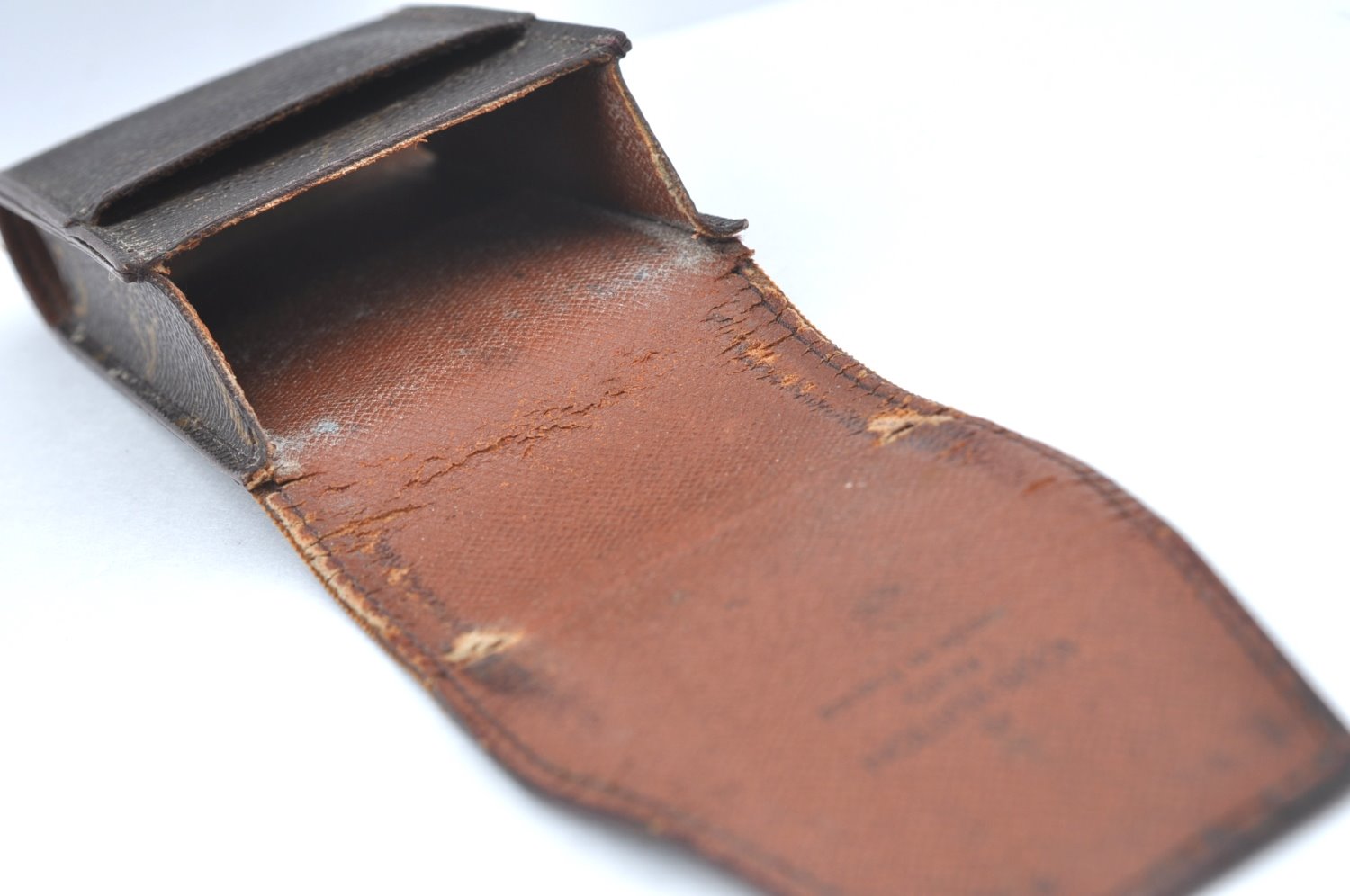 Authentic Louis Vuitton Monogram Etui Cigarette Case M63024 LV K4271