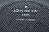 Auth Louis Vuitton Taiga Porte Monnaie Cuvette Coin Purse Black M64422 LV K4272