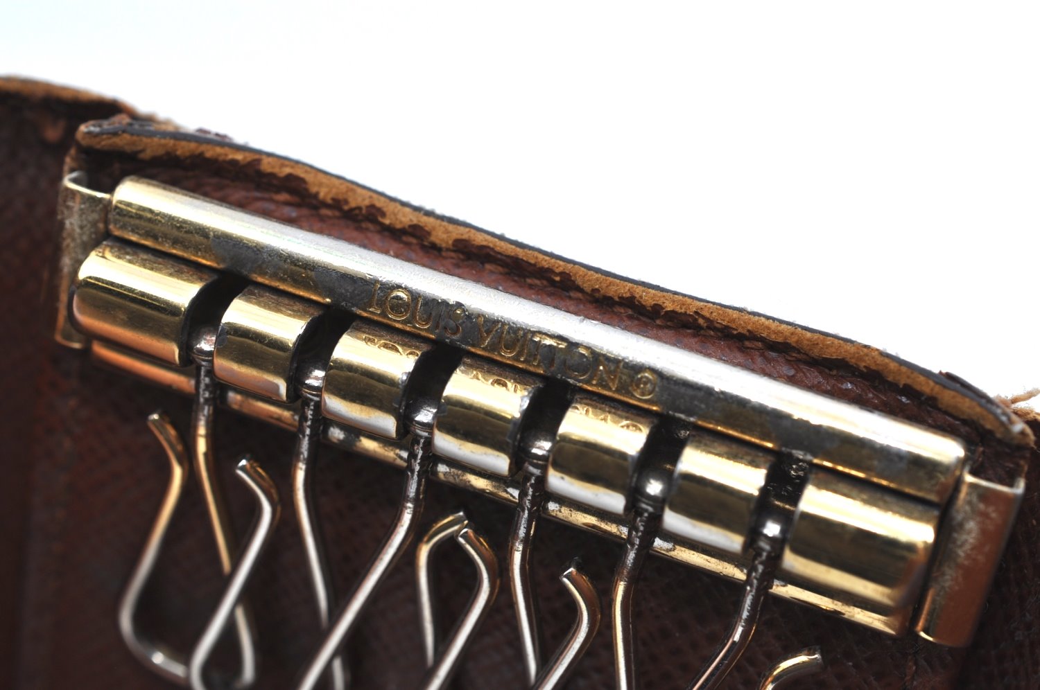 Authentic Louis Vuitton Monogram Multicles 6 Six Hooks Key Case M62630 LV K4292