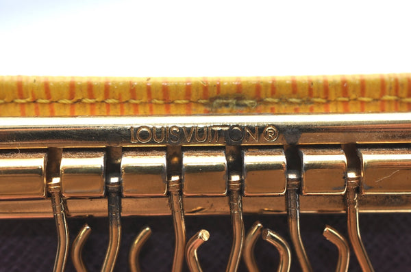 Authentic Louis Vuitton Epi Multicles 6 Key Case Yellow M63819 LV K4299