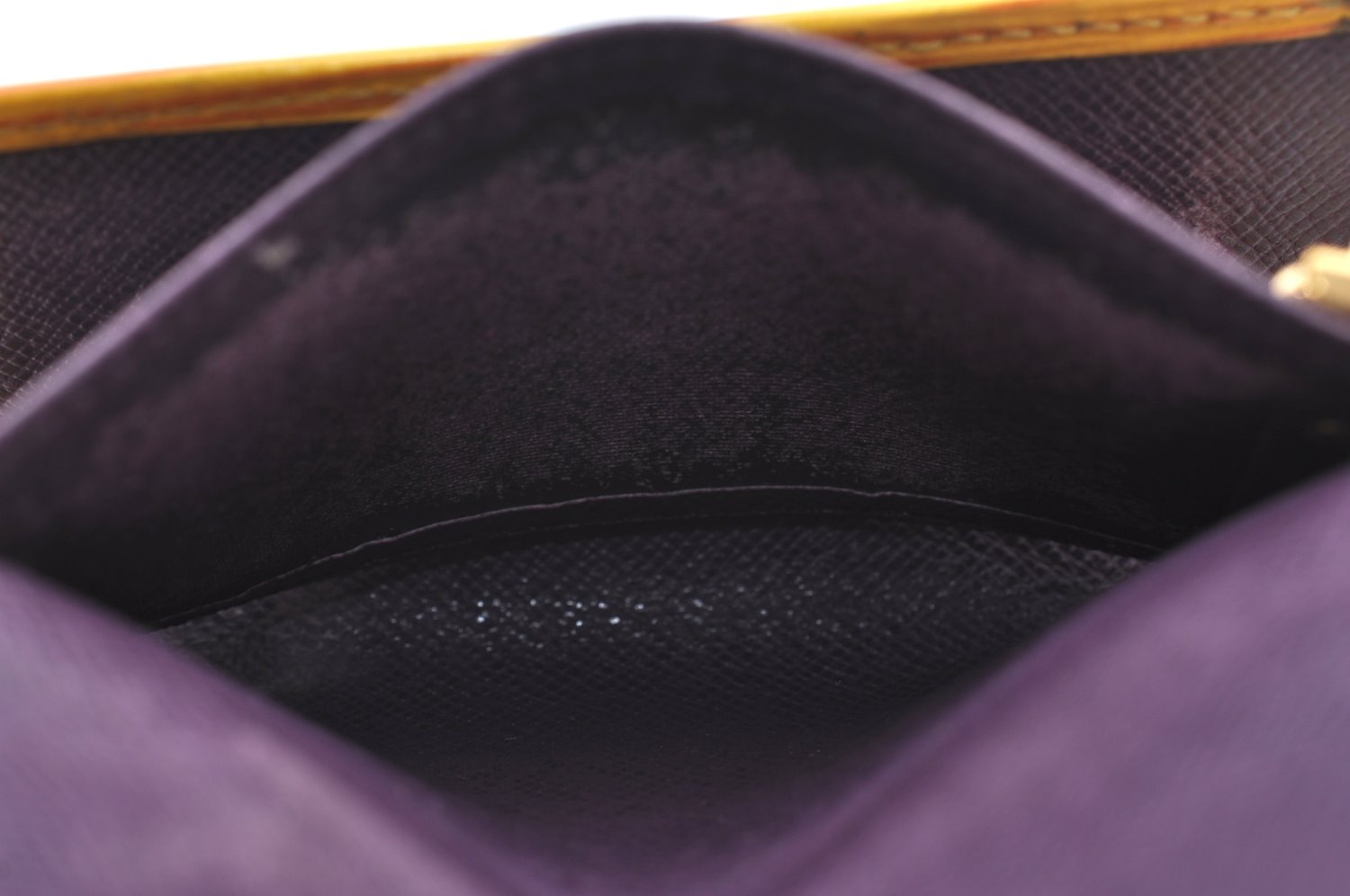 Authentic Louis Vuitton Epi Multicles 6 Key Case Yellow M63819 LV K4299