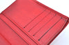 Authentic Louis Vuitton Epi Porte Monnaie Viennois Wallet Red M63247 LV K4307