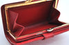 Authentic Louis Vuitton Epi Porte Monnaie Viennois Wallet Red M63247 LV K4307