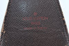 Authentic Louis Vuitton Damier Etui Cigarette Case N63024 LV K4309