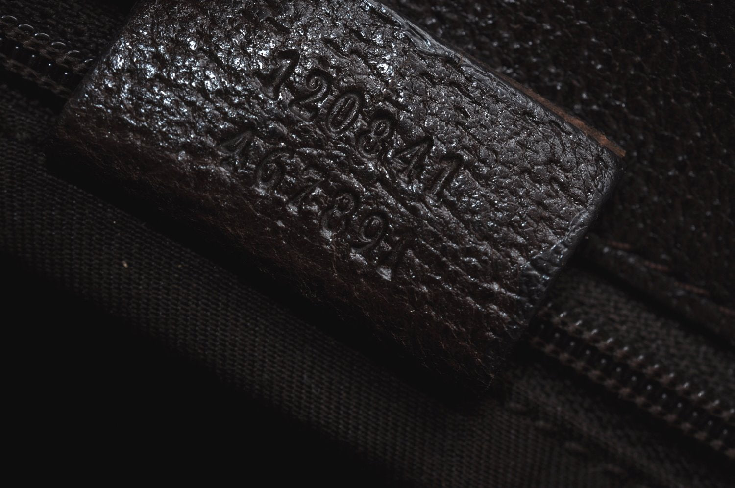 Authentic GUCCI Eclipse Shoulder Cross Bag GG Canvas Leather 120841 Brown K4313