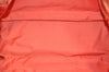 Authentic CHANEL New Travel Line Shoulder Tote Bag Nylon Leather Red K4315