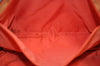 Authentic CHANEL New Travel Line Shoulder Tote Bag Nylon Leather Red K4315