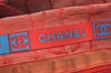 Authentic CHANEL New Travel Line Shoulder Tote Bag Nylon Leather Red K4315