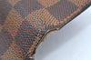 Authentic Louis Vuitton Damier Porte Tresor International Wallet N61215 LV K4327