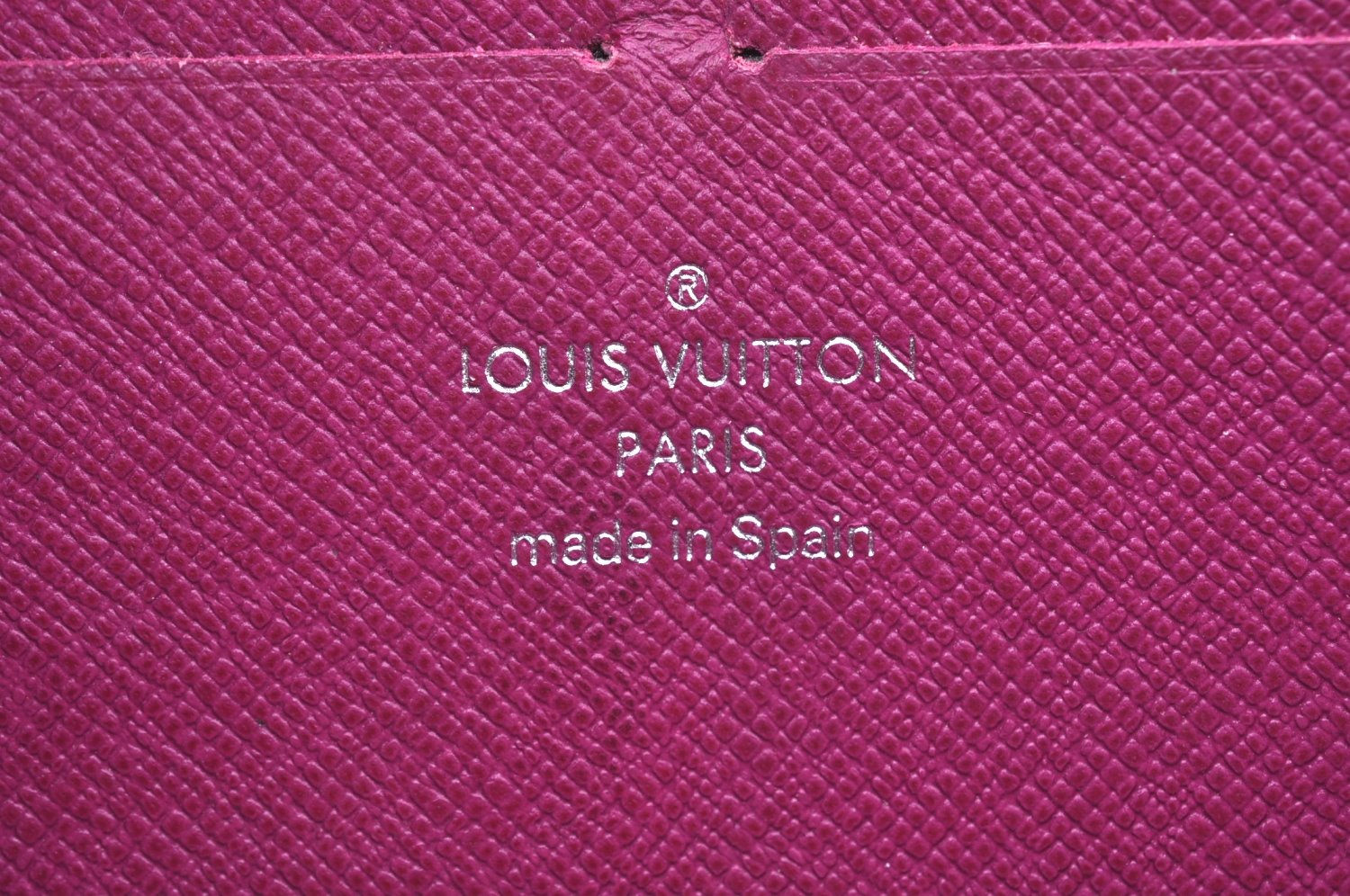 Authentic Louis Vuitton Epi Zippy Wallet Long Purple M60305 LV Junk K4338