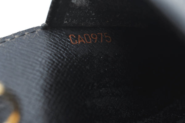 Authentic Louis Vuitton Epi Agenda PM Notebook Cover Red Black R2005E LV K4339