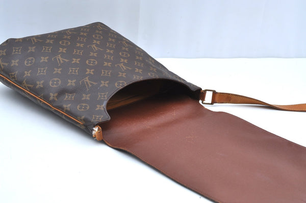 Auth Louis Vuitton Monogram Musette Shoulder Cross Body Bag M51256 LV Junk K4341