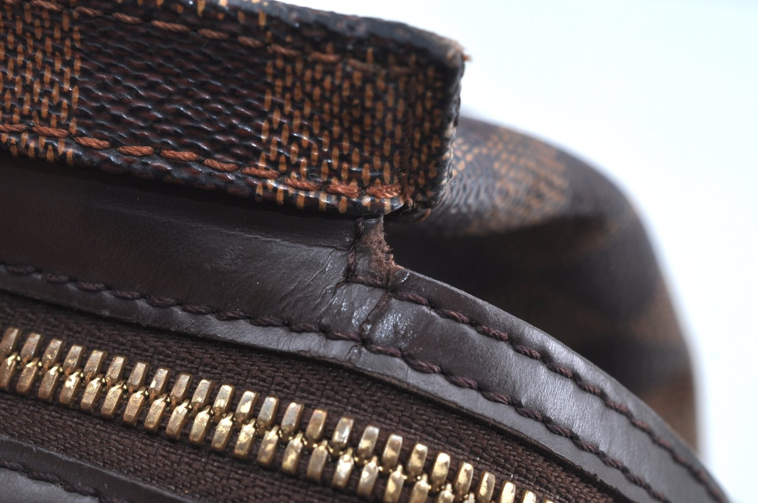 Authentic Louis Vuitton Damier Chelsea Shoulder Tote Bag N51119 LV K4350