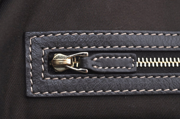 Authentic GUCCI GG Crystal Shoulder Tote Bag PVC Leather 223962 Brown K4359