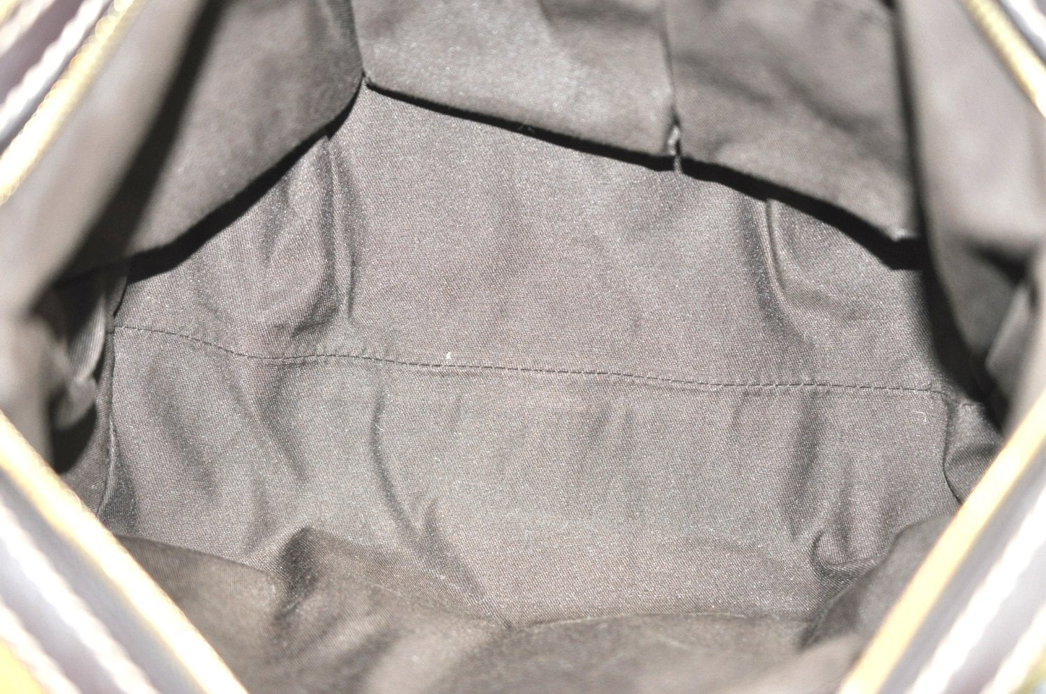 Authentic GUCCI GG Crystal Shoulder Tote Bag PVC Leather 223962 Brown K4359