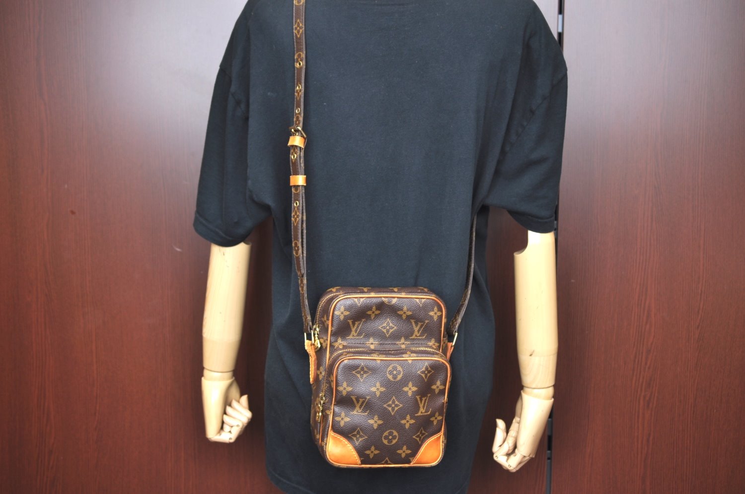 Authentic Louis Vuitton Monogram Amazone Shoulder Cross Body Bag M45236 LV K4367