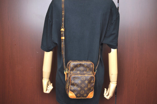 Authentic Louis Vuitton Monogram Amazone Shoulder Cross Body Bag M45236 LV K4367