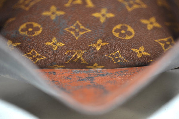Authentic Louis Vuitton Monogram Saint Cloud GM M51242 Shoulder Cross Bag K4370