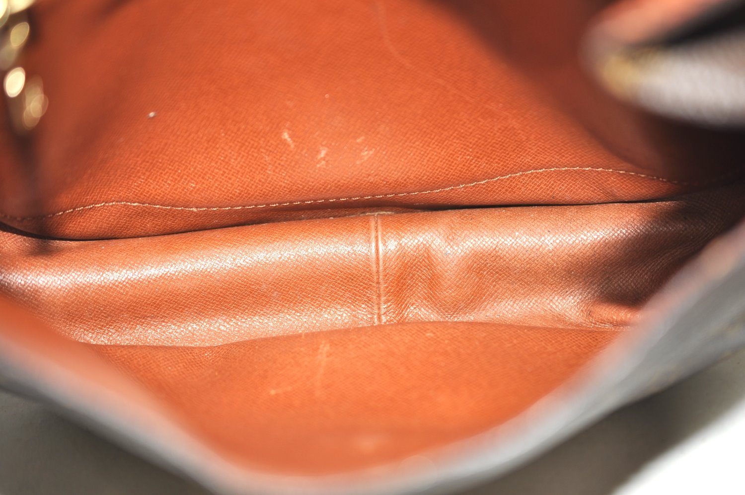 Authentic Louis Vuitton Monogram Saint Cloud GM M51242 Shoulder Cross Bag K4371