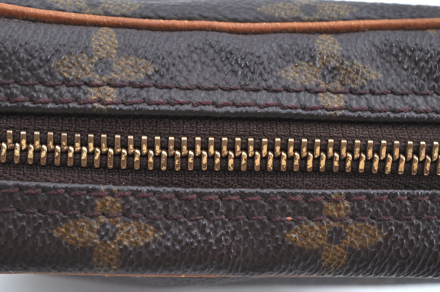 Authentic Louis Vuitton Monogram Danube Shoulder Cross Body Bag M45266 LV K4374