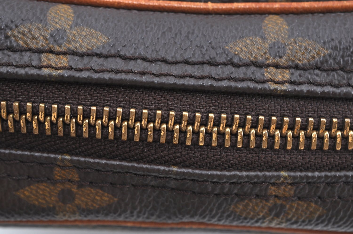 Authentic Louis Vuitton Monogram Danube Shoulder Cross Body Bag M45266 LV K4375