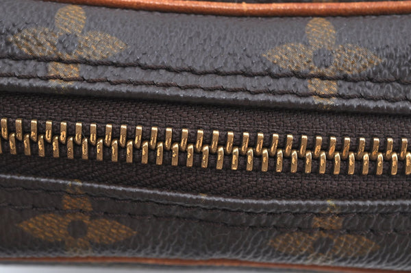 Authentic Louis Vuitton Monogram Danube Shoulder Cross Body Bag M45266 LV K4375