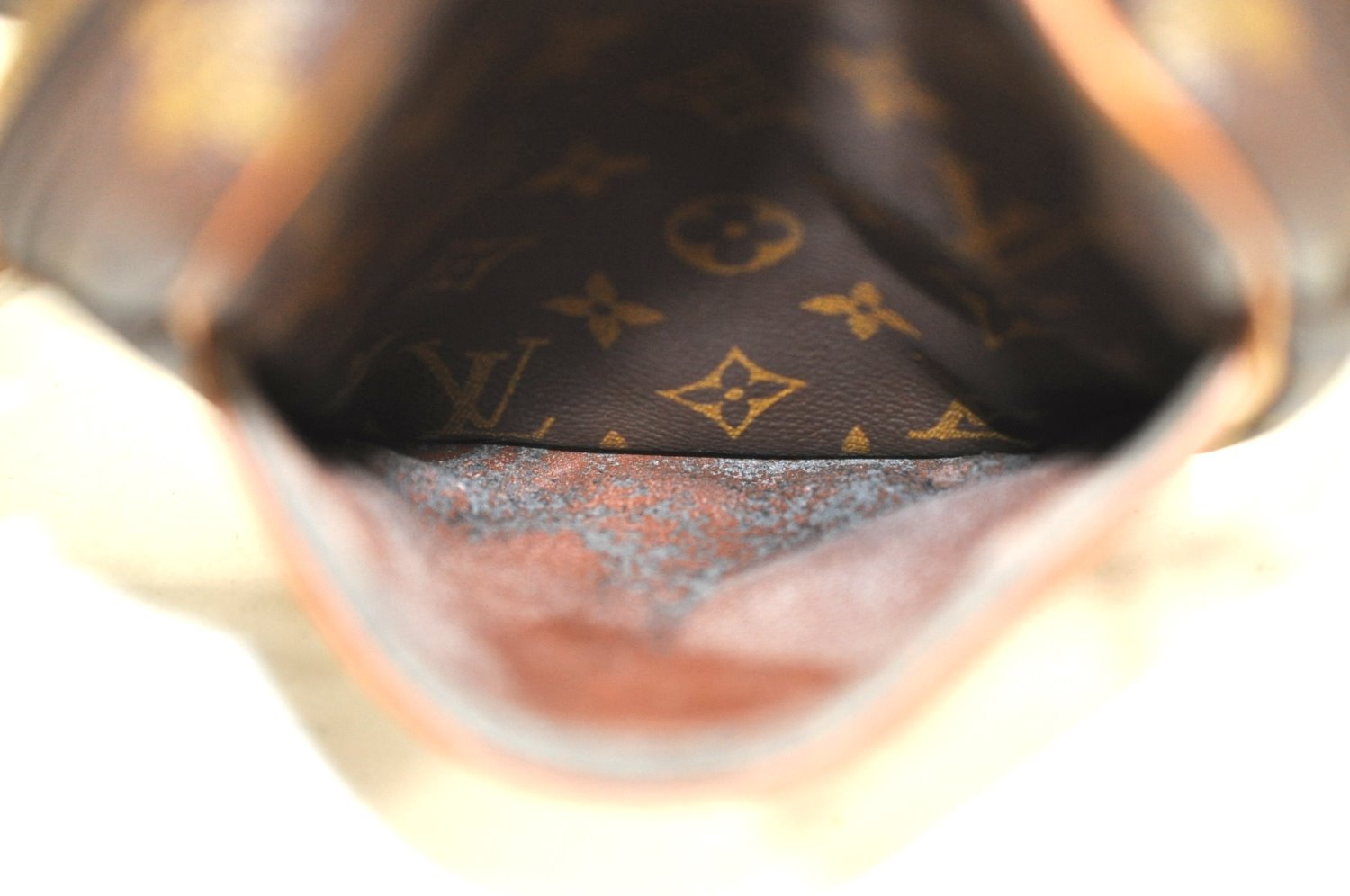 Authentic Louis Vuitton Monogram Danube Shoulder Cross Body Bag M45266 LV K4375