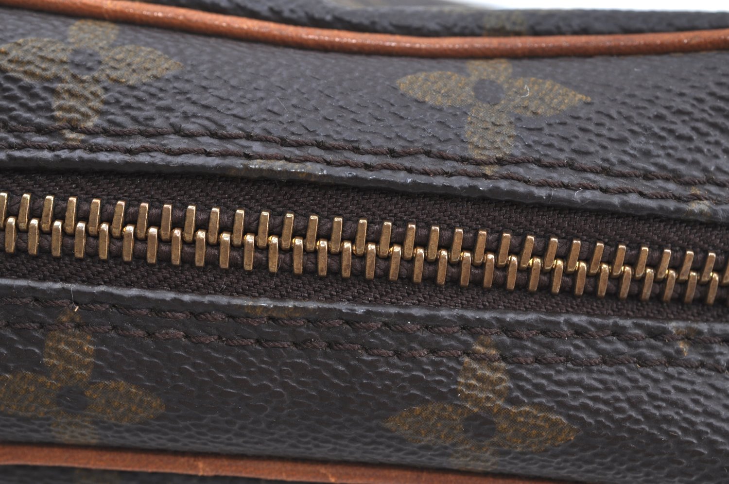 Authentic Louis Vuitton Monogram Danube Shoulder Cross Body Bag M45266 LV K4376