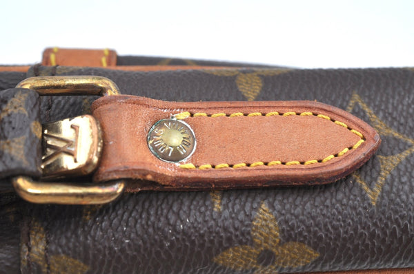 Authentic Louis Vuitton Monogram Danube Shoulder Cross Body Bag M45266 LV K4377