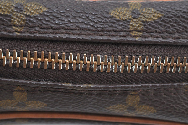 Authentic Louis Vuitton Monogram Danube Shoulder Cross Body Bag M45266 LV K4377