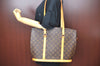 Authentic Louis Vuitton Monogram Babylone Shoulder Tote Bag M51102 LV K4381