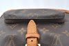 Authentic Louis Vuitton Monogram Montsouris PM Backpack M51137 LV K4382