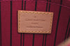 Authentic Louis Vuitton Monogram Neverfull Pouch Purse Clutch Bag Pink LV K4415