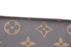 Authentic Louis Vuitton Monogram Neverfull Pouch Purse Clutch Bag LV K4420