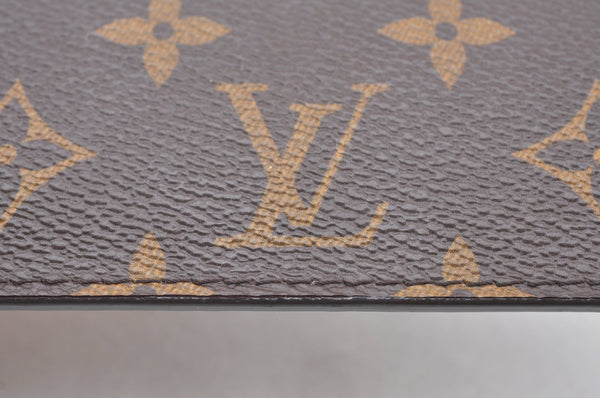 Authentic Louis Vuitton Monogram Neverfull Pouch Purse Clutch Bag LV K4427