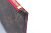 Authentic Louis Vuitton Monogram Neverfull Pouch Purse Clutch Bag Pink LV K4430