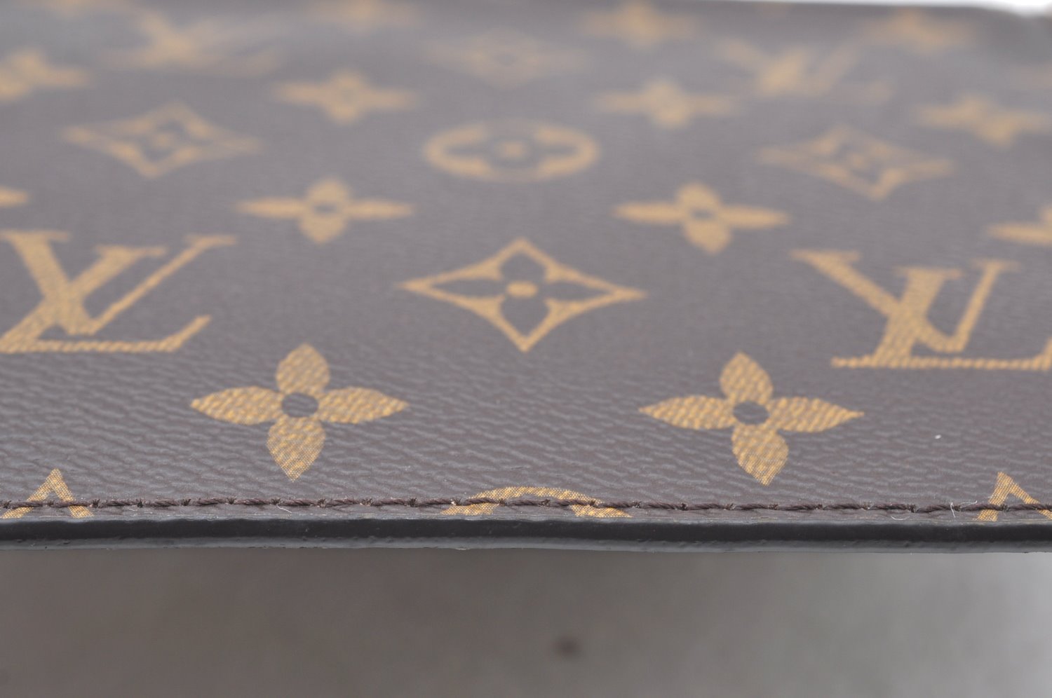 Authentic Louis Vuitton Monogram Neverfull Pouch Purse Clutch Bag LV K4434