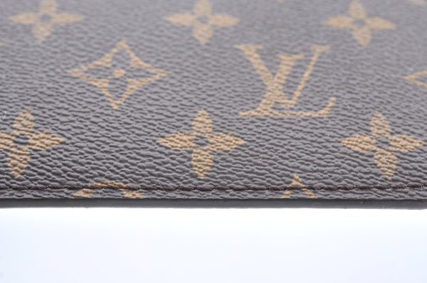 Authentic Louis Vuitton Monogram Neverfull Pouch Purse Clutch Bag LV K4436