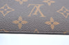 Authentic Louis Vuitton Monogram Neverfull Pouch Purse Clutch Bag Red LV K4438