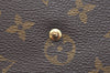 Authentic Louis Vuitton Monogram Porte Tresor International M61215 Wallet K4445