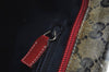 Authentic GUCCI Sherry Line GG Crystal Tote Bag PVC Leather 155524 Navy K4452