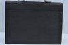 Authentic Louis Vuitton Epi Serviette Ambassadeur Black M54412 Briefcase K4454