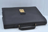 Authentic Louis Vuitton Epi Serviette Ambassadeur Black M54412 Briefcase K4454