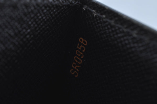 Authentic Louis Vuitton Epi Serviette Ambassadeur Black M54412 Briefcase K4454