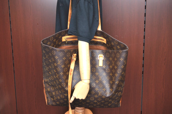 Auth Louis Vuitton Monogram Cabas Alto Shoulder Tote Bag M51152 LV Junk K4456