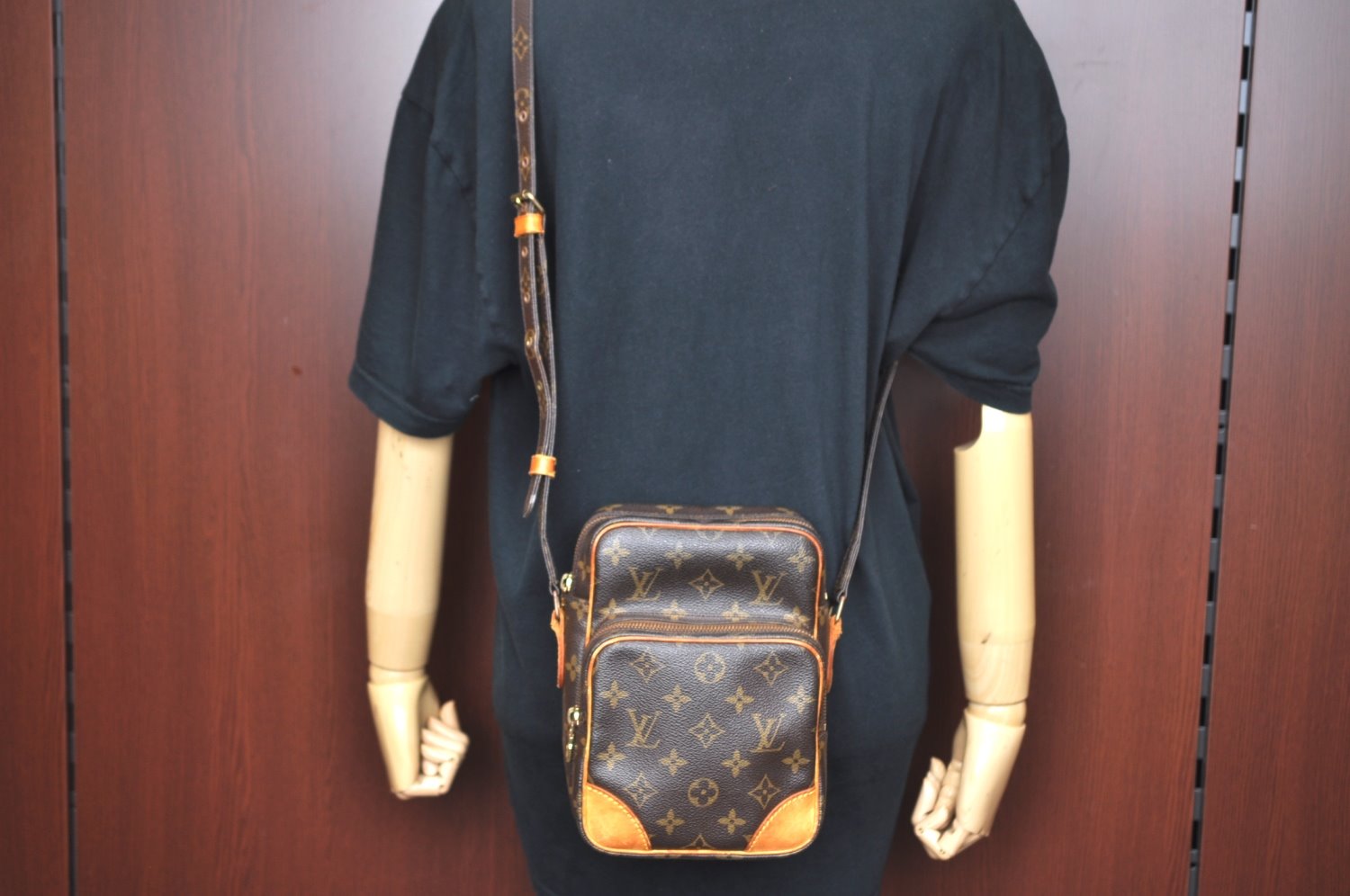 Authentic Louis Vuitton Monogram Amazone Shoulder Cross Body Bag M45236 LV K4461