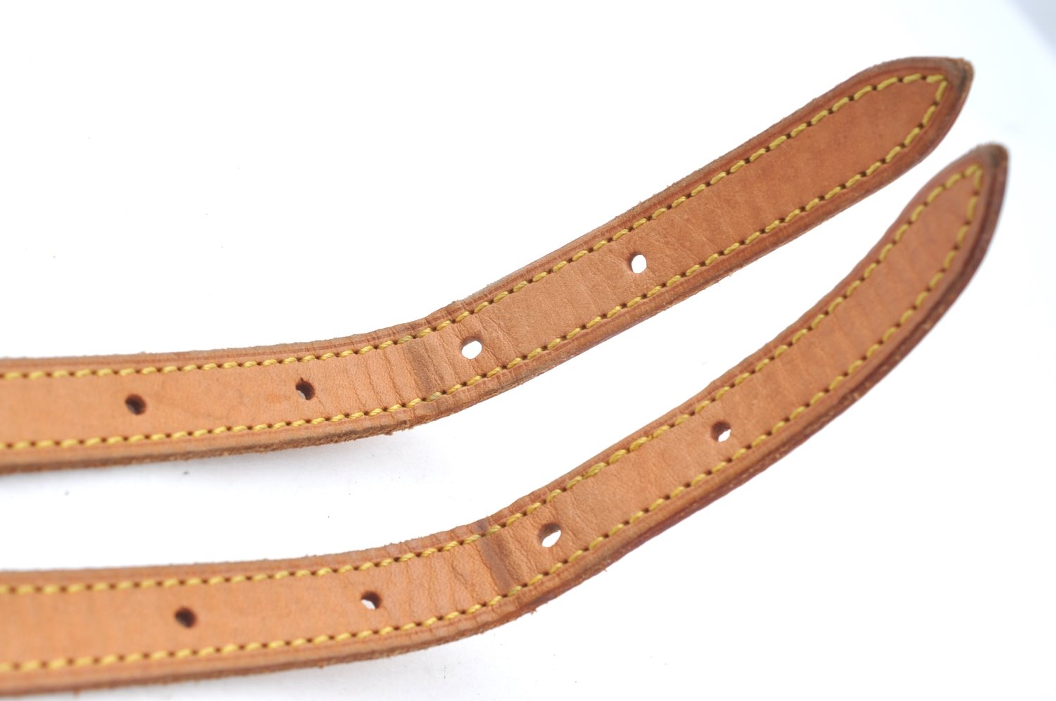 Authentic Louis Vuitton Leather Shoulder Strap For Bucket PM 27.6