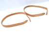 Authentic Louis Vuitton Leather Shoulder Strap For Bucket PM 27.6" Beige K4468