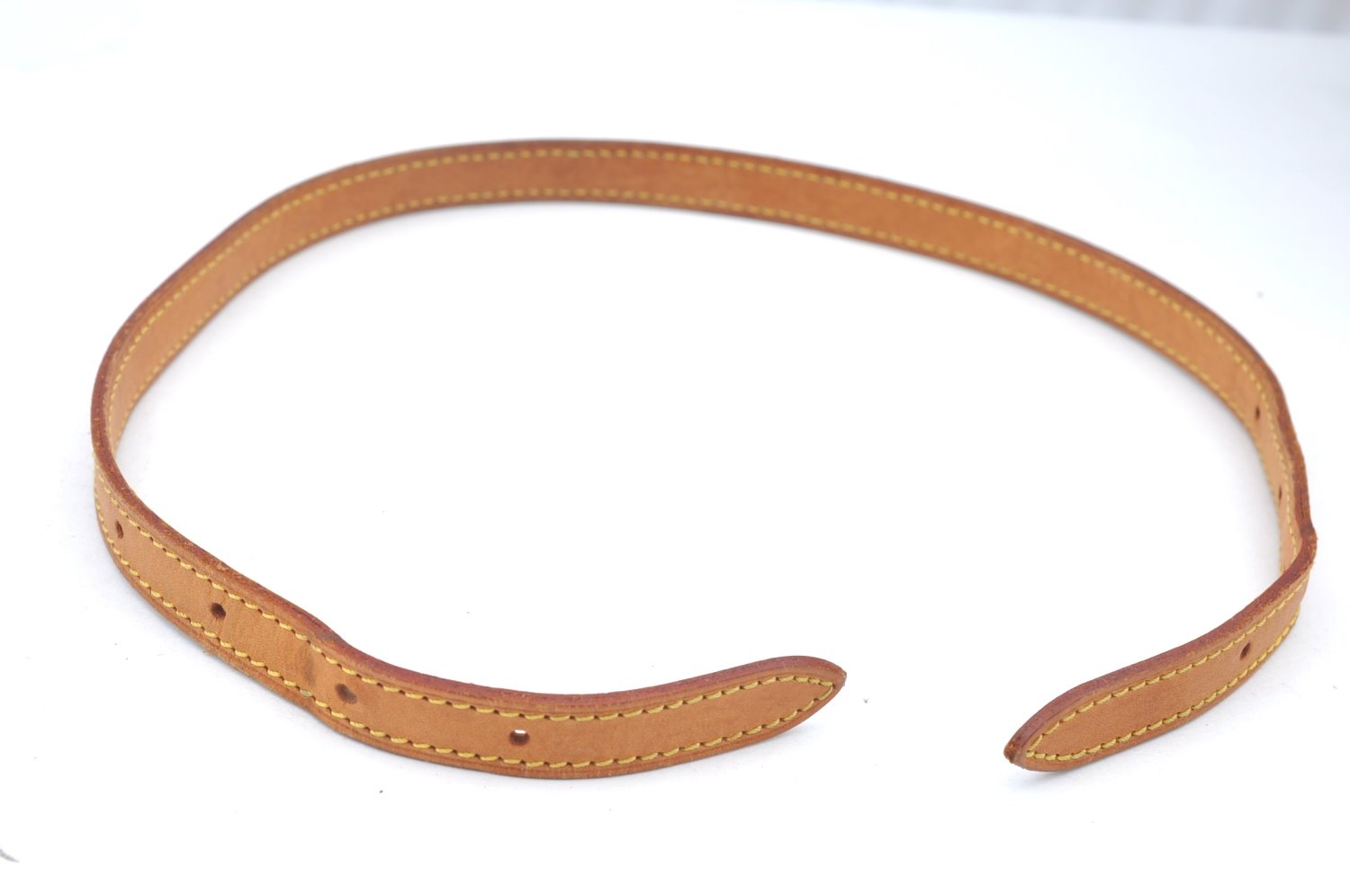 Authentic Louis Vuitton Leather Shoulder Strap For Bucket PM 27.6